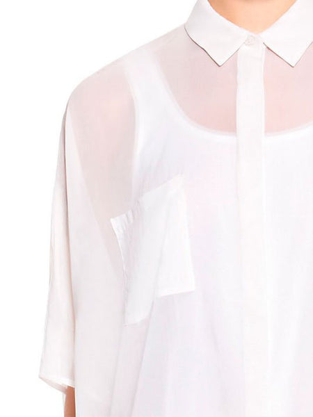 LIGHTWEIGHT BUTTON THRU PONCHO